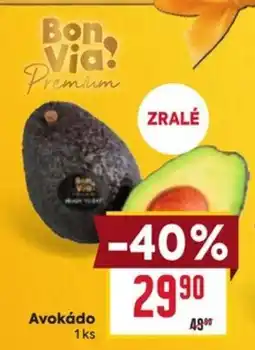 Billa Bon Via! Premium Avokádo nabídka