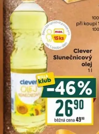 Clever slunečnicový olej