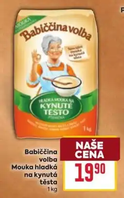 Billa Babiččina volba Mouka hladká na kynutá těsta nabídka