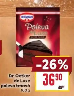 Billa Dr. Oetker de Luxe poleva tmavá nabídka