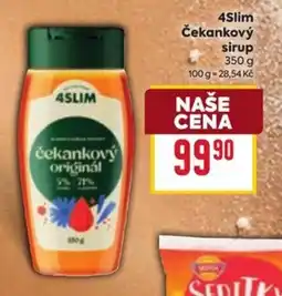 Billa 4Slim čekankový sirup nabídka