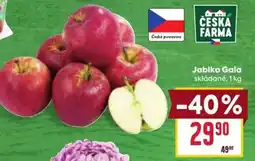 Billa Česká Farma Jablko Gala nabídka