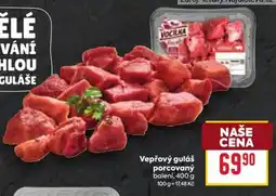 Billa Vocilka vepřový guláš porcovaný nabídka
