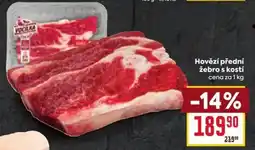 Billa Vocilka hovězí přední žebro s kostí nabídka