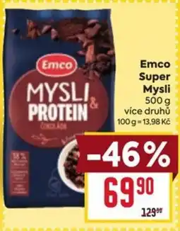 Billa Emco Mysli & Protein nabídka