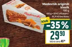 Billa Medovník originál klasik nabídka