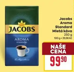 Billa Jacobs aroma standard nabídka