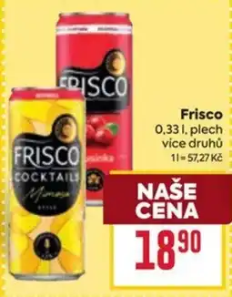 Billa Frisco cocktails Mimosa nabídka