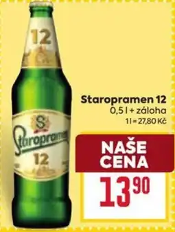 Billa Staropramen 12 nabídka