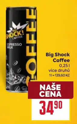 Billa Big Shock Coffee nabídka