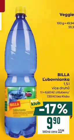 Billa Billa Lúbovnianka nabídka