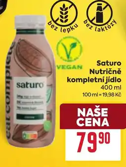Billa Sature nutričně kompletní jídlo nabídka