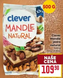 Billa Clever mandle natural nabídka
