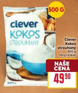 Billa Clever kokos strouhaný nabídka