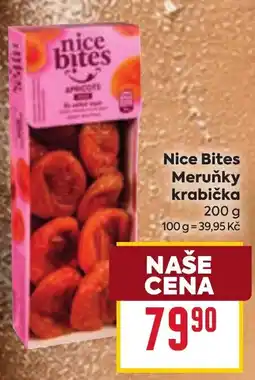 Billa Nice Bites Meruňky nabídka
