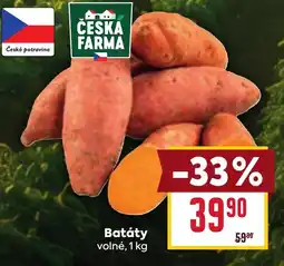 Billa Česká Farma Batáty nabídka