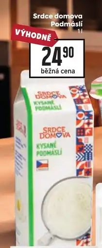 Billa Srdce domova podmaslí nabídka
