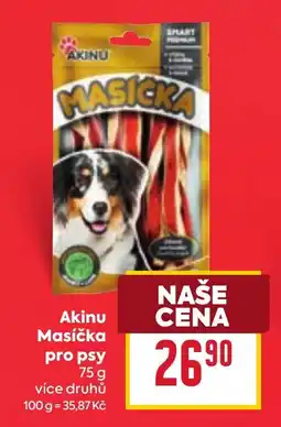 Billa Akinu Masíčka pro psy nabídka