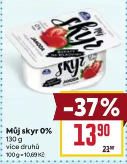 Billa Můj skyr 0% nabídka