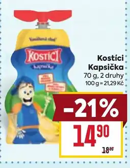 Billa Kostici kapsička nabídka