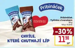 Billa Pribináček tyčinka s tvarohem nabídka