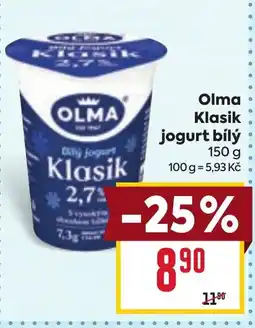 Billa Olma klasik jogurt bílý nabídka