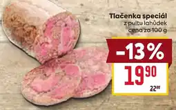 Billa Tlačenka speciál nabídka
