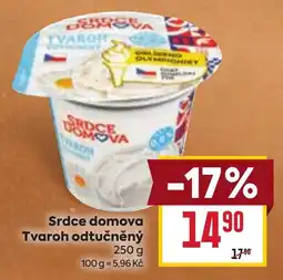 Billa Srdce domova Tvaroh odtučněný nabídka