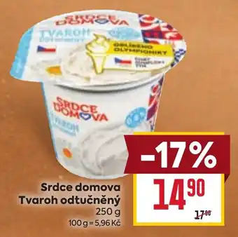 Srdce domova Tvaroh odtučněný