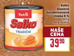 Billa Salko tradiční nabídka
