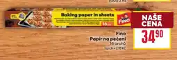Billa Fino Papír na pečení nabídka