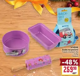 Billa Vivess sada na pečení nabídka