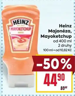 Billa Heinz Majonéza nabídka
