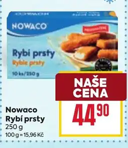 Billa Nowaco rybí prsty nabídka