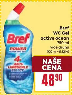 Billa Bref WC Gel active ocean nabídka