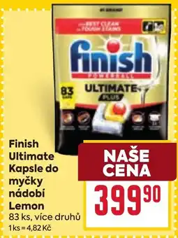 Billa Finish Ultimate Kapsle do myčky nádobí Lemon nabídka