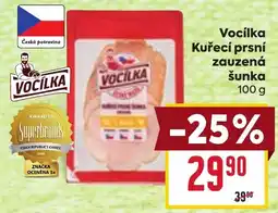 Billa Vocilka kuřecí prsní zauzená šunka nabídka