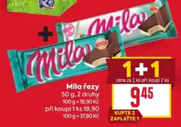 Billa Mila řezy nabídka
