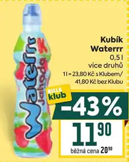 Billa Kubík Waterrr nabídka