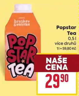 Billa Popstar Tea nabídka