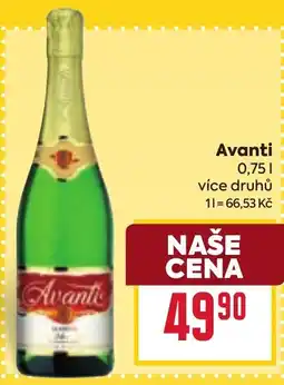 Billa Avanti nabídka