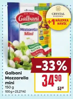 Billa Galbani Mozzarella mini nabídka