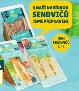 Billa Billa ready sendviče nabídka