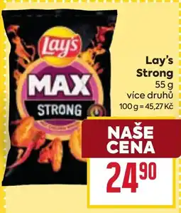 Billa Lay's Max Strong nabídka