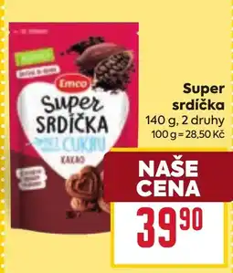 Billa Emco super srdička nabídka
