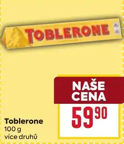 Billa Toblerone nabídka