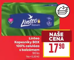 Billa Linteo kapesníky box nabídka