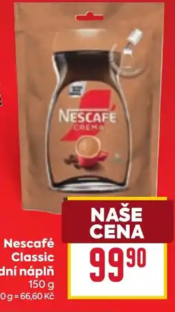 Billa Nescafé Classic denní náplň nabídka