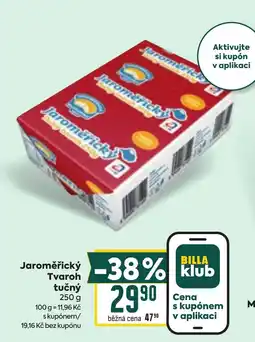Billa Jaroměřický Tvaroh tučný nabídka
