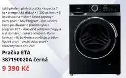 Datart Pračka Eta 388190001AD bílá nabídka